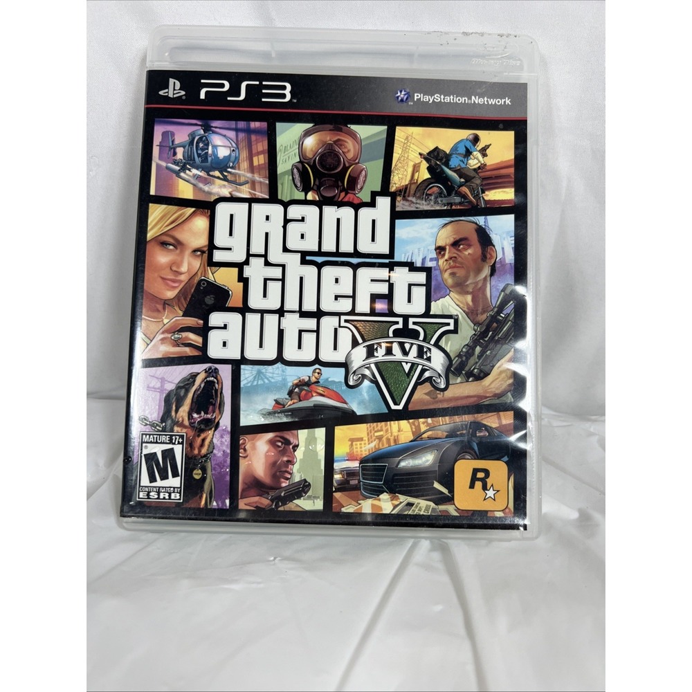 Grand Theft Auto V 5 GTA V Video Game Sony Playstation 3 PS3 TESTED